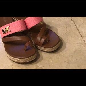 Michael Kors Sidney Espadrille Wedge Sandals Women’s US 9.5